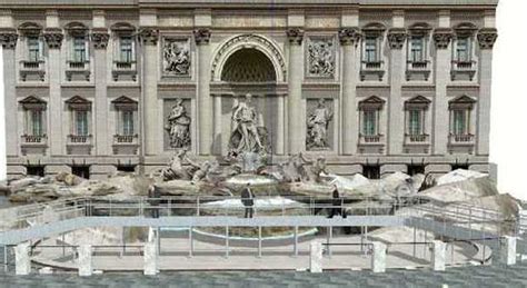 Roma . Fontana di Trevi, restauro al via con passerella e gestione 